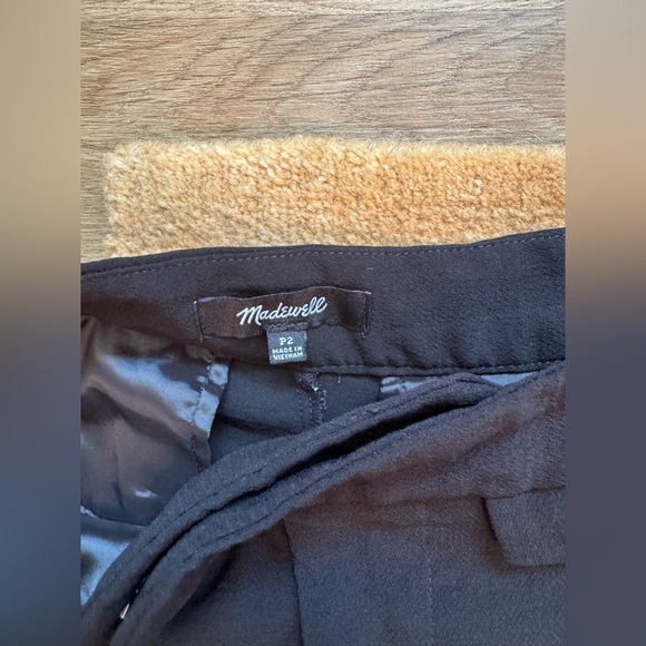 🍂NWOT Madewell The Rosedale High-Rise Straight Pant in Crepe - Picture 8 of 11